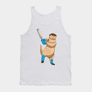 Otter Cricket Cricket bat Tank Top